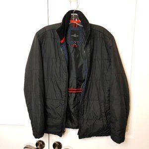 London Fog Black light weight packable puffer Size Small